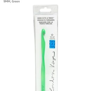 London Kaye Green Crochet Hook